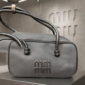 Miu Miu Matte Noir Shoulder Bag