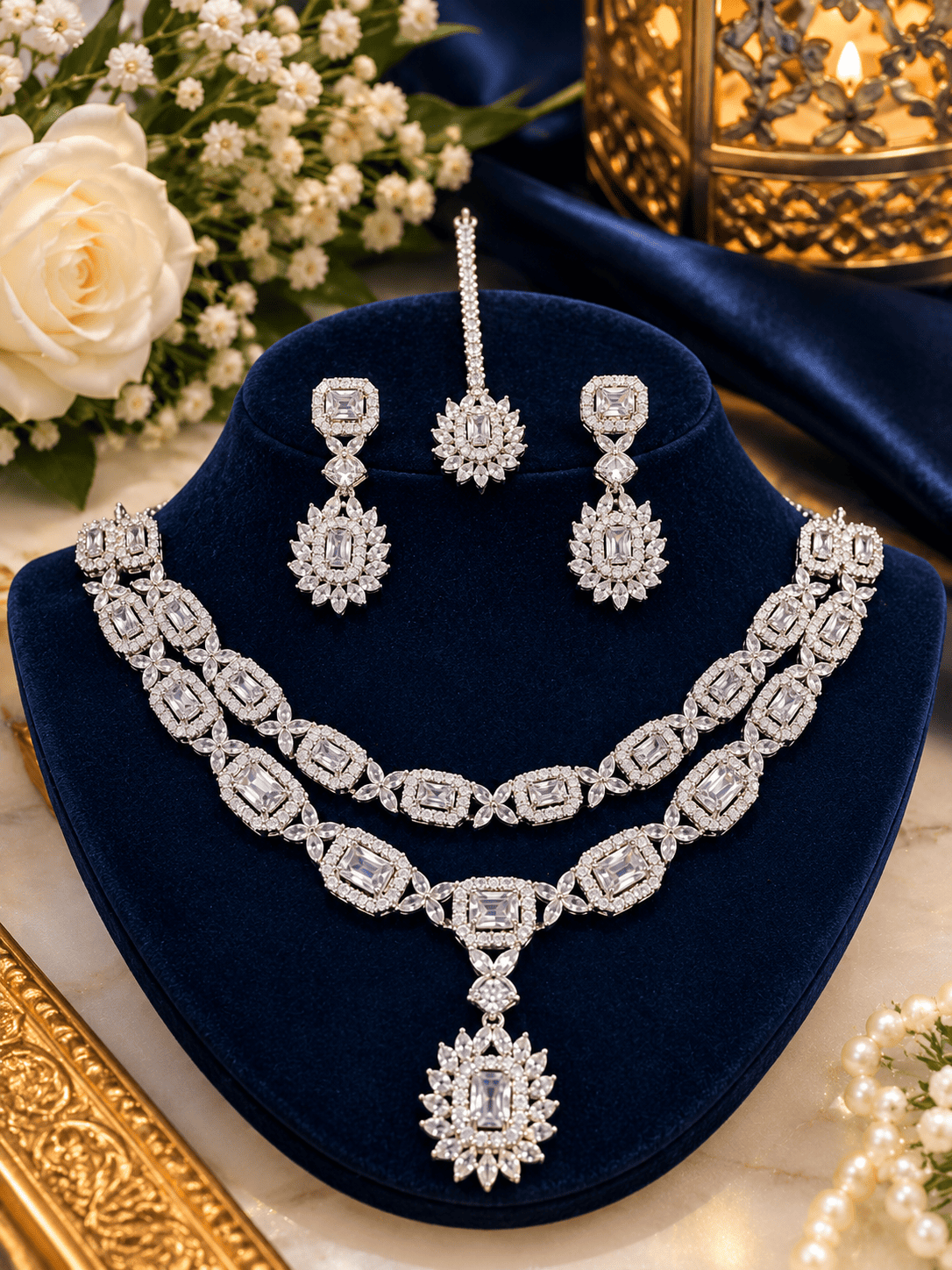 About royal elegance diamond bridal set