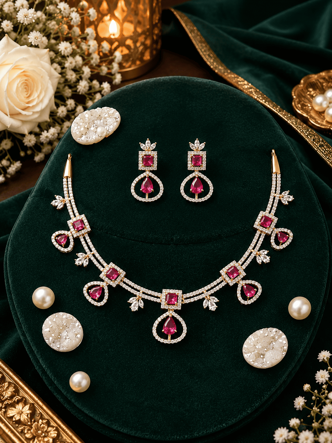 ruby royale – luxury gold & ruby bridal jewelry set ruby royale – luxury gold & ruby bridal jewelry set